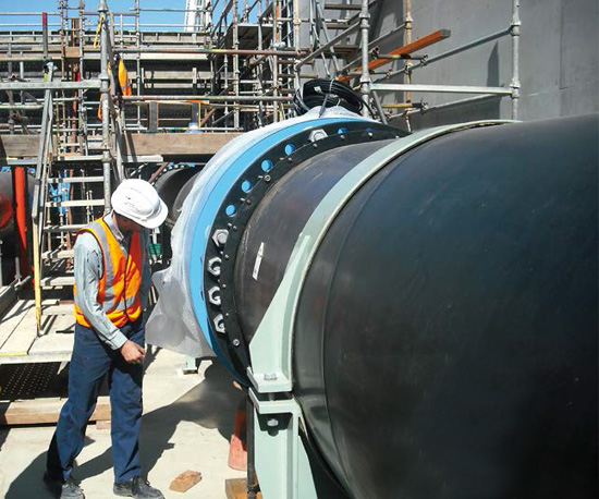 Sewage Networks Pipeline Couplings (Large diameter dedicated) Wastewater Solutions